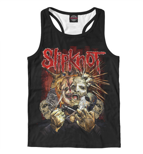 

Майки борцовки Print Bar, Белый, Slipknot