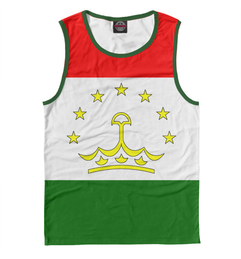 

Майки Print Bar, Белый, Таджикистан