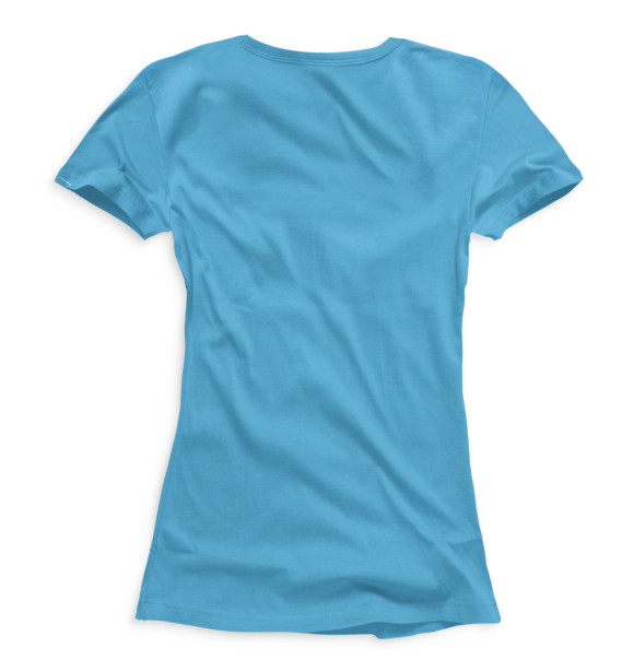 Женская футболка с изображением Скала цвета Белый