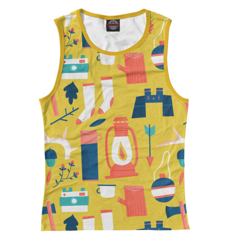 

Майки Print Bar, Белый, Поход