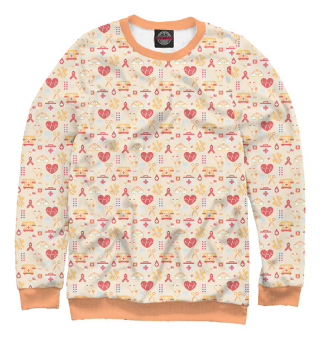 

Свитшоты Print Bar, Белый, Медицинская форма