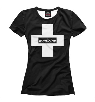 Женская футболка Медицинский крест