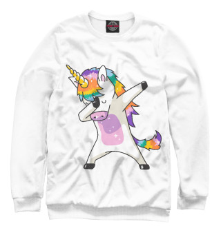 Женский свитшот Dabbing Unicorn