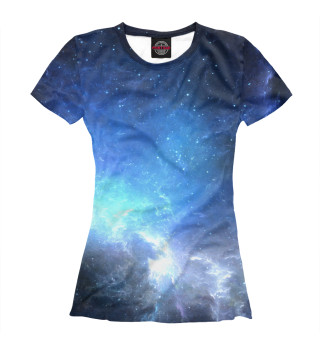 Женская футболка Галактика