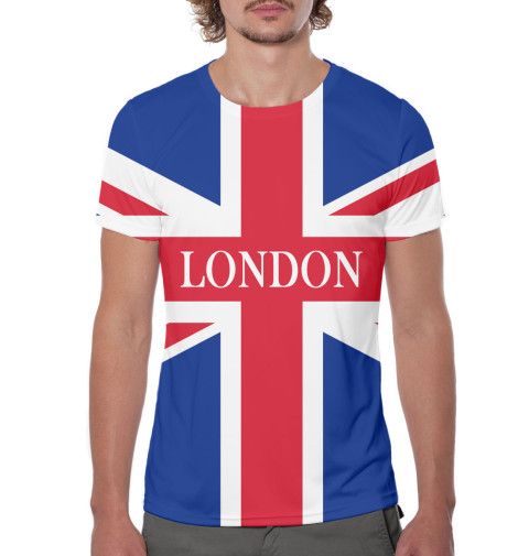 

Футболки Print Bar, Темно-синий, Лондон