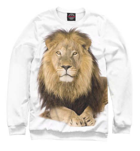 

Свитшоты Print Bar, Белый, Лев