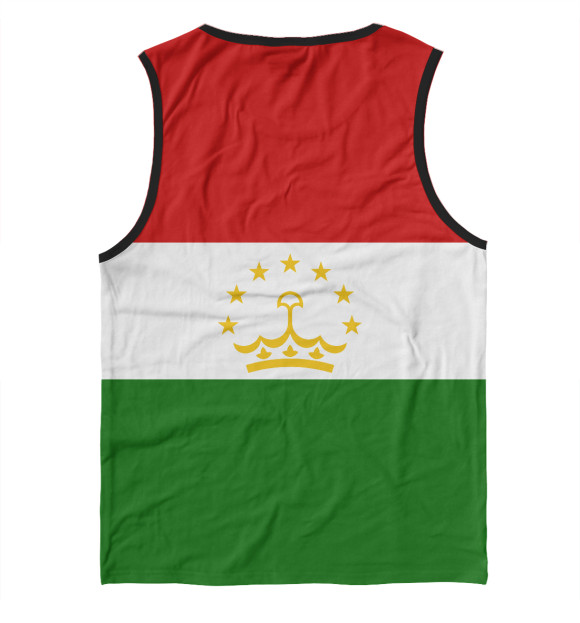 Майка для мальчика с изображением Tajikistan цвета Белый