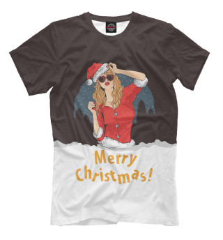Футболка для мальчиков Merry Christmas