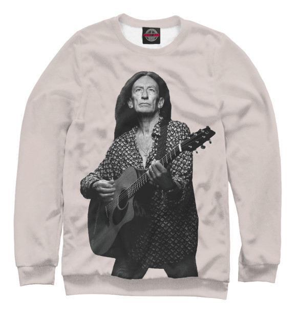 Свитшот для девочек с изображением KEN HENSLEY цвета Белый