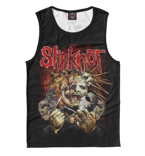 

Майки Print Bar, Белый, Slipknot