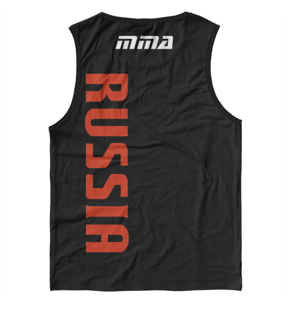 Майка для мальчика с изображением MMA Russia цвета Р‘РµР»С‹Р№