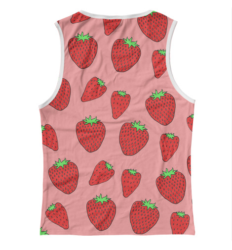 

Майки Print Bar, Белый, Клубнички