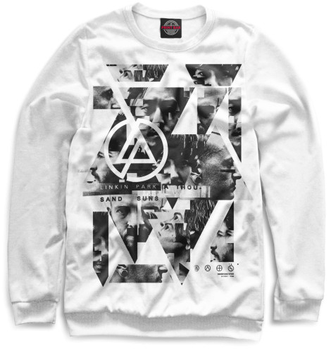 

Свитшоты Print Bar, Белый, Linkin Park