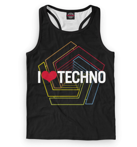 

Майки борцовки Print Bar, Белый, Techno