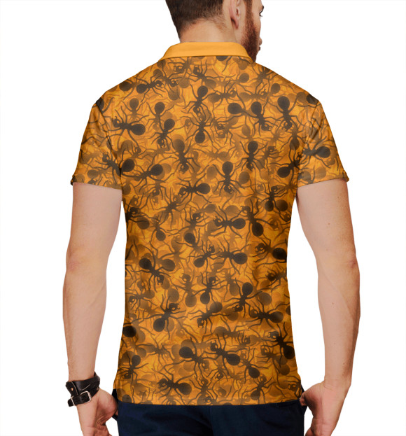 Мужское поло с изображением The Prodigy цвета Белый