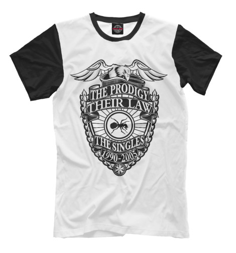 

Футболки Print Bar, Молочно-белый, The Prodigy