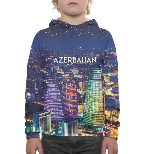 

Худи Print Bar, Белый, Азербайджан