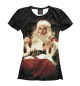 Футболка для девочек Bad Santa