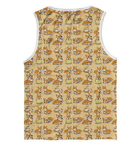 

Майки Print Bar, Белый, Welsh Corgi Team