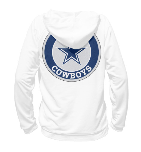 

Худи Print Bar, Белый, Dallas Cowboys
