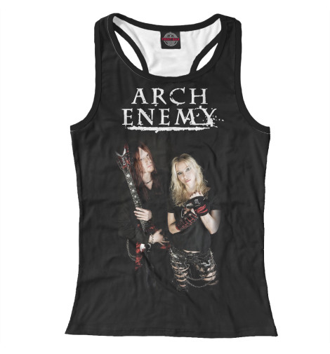 

Майки борцовки Print Bar, Белый, Michael Amott and Angela Gossow