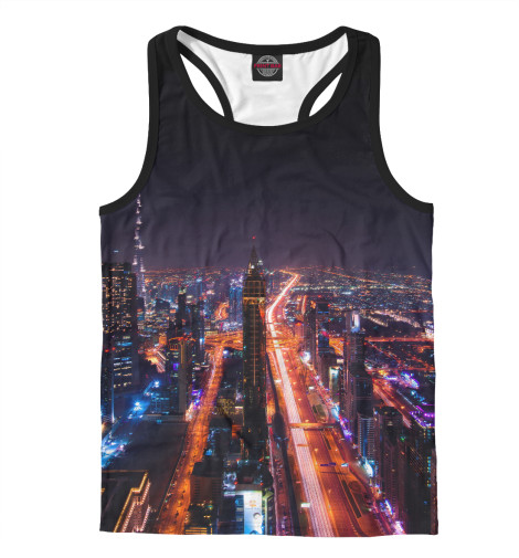 

Майки борцовки Print Bar, Белый, Дубай