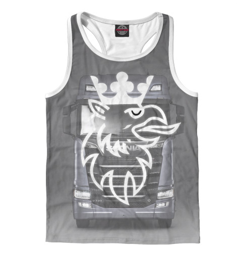 

Майки борцовки Print Bar, Белый, Scania