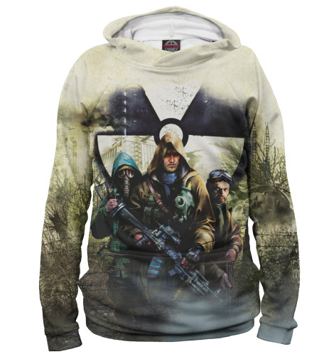 

Худи Print Bar, Белый, S.T.A.L.K.E.R.