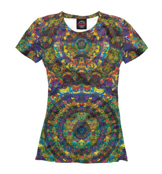 Женская футболка Healing fractal