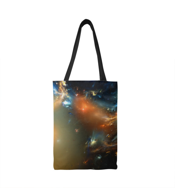 Сумка-шоппер с изображением Universe цвета 
