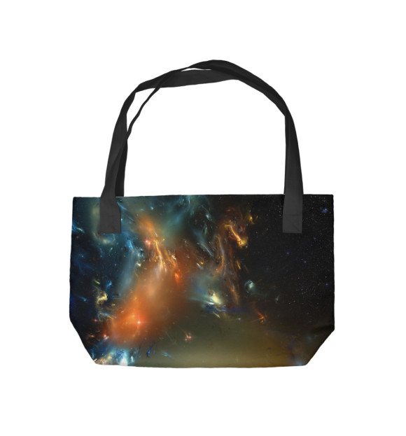 Пляжная сумка с изображением Universe цвета 