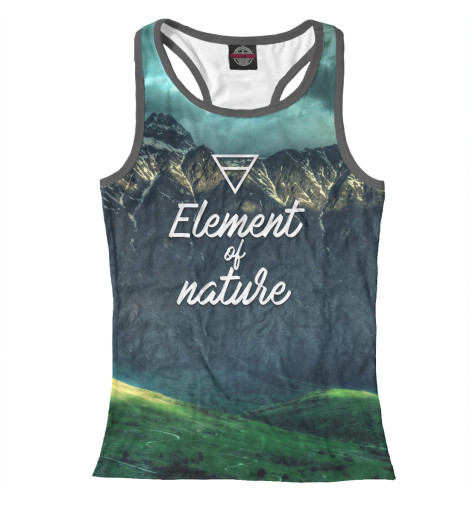 

Майки борцовки Print Bar, Белый, Стихия земли