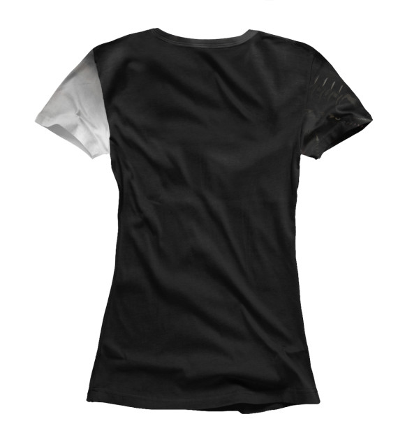Женская футболка с изображением Чужой цвета Белый