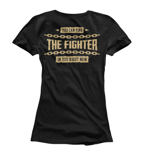Футболка для девочек с изображением Never give up цвета Белый