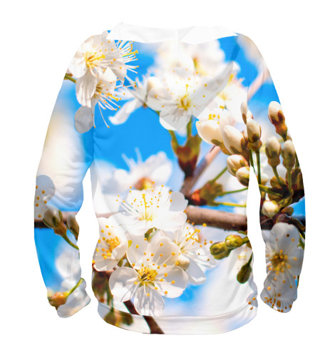 

Худи Print Bar, Белый, Вишня