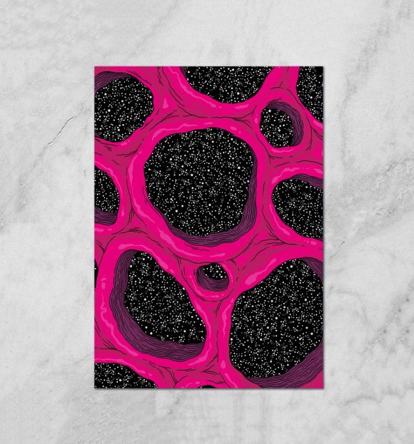 Плакат с притом Озоновые дыры цвета Белый Плакат с изображением Озоновые дыры цвета Белый