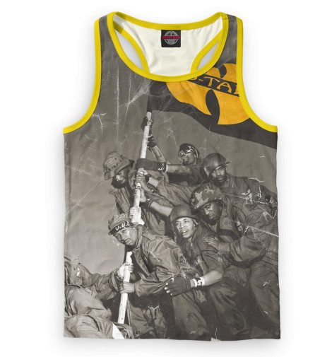 

Майки борцовки Print Bar, Белый, Wu-Tang Clan