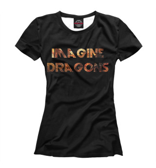 Футболка для девочек Imagine Dragons