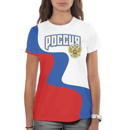 

Футболки Print Bar, Белый, Сборная России