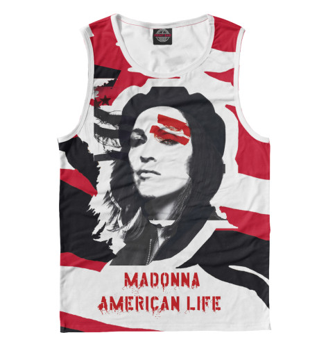 

Майки Print Bar, Белый, American Life