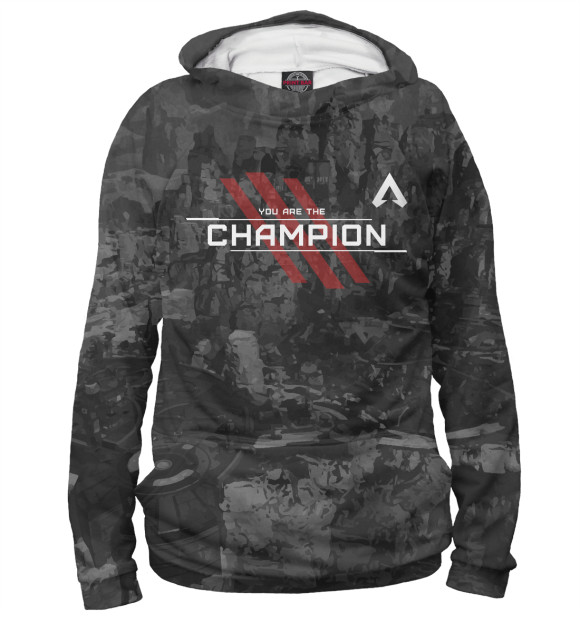 Мужское худи с изображением Apex Legends Roster цвета Белый