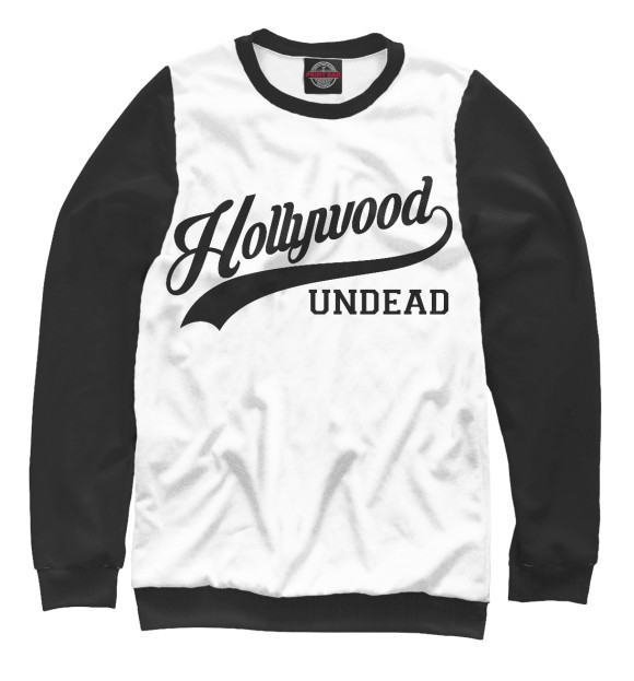 Свитшот для мальчиков с изображением Hollywood Undead цвета Белый