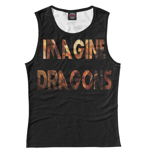 

Майки Print Bar, Белый, Imagine Dragons