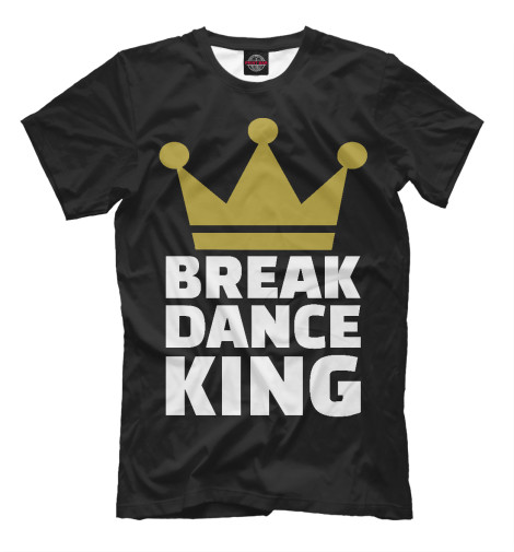 

Футболки Print Bar, Черный, Break Dance King