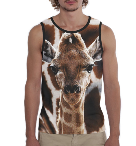 

Майки Print Bar, Белый, Жираф