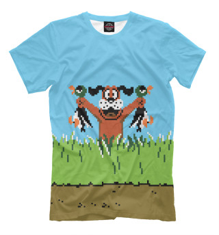 Мужская футболка Duck Hunt (NES) Dog