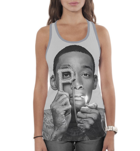 

Майки борцовки Print Bar, Белый, Wiz Khalifa