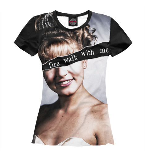 

Футболки Print Bar, Белый, Fire Walk With Me