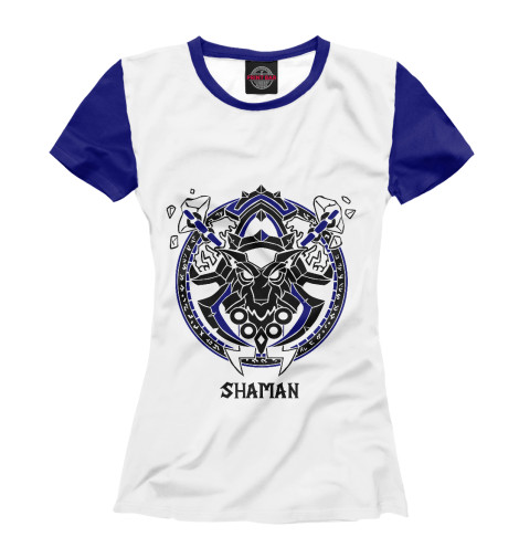 

Футболки Print Bar, Белый, Shaman