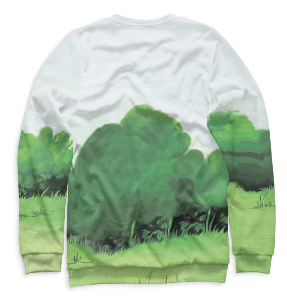 Мужской свитшот с изображением Максим цвета Белый